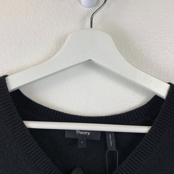 NWT Theory Easy Pullover Cashmere Sweater Size P - Picture 8 of 12